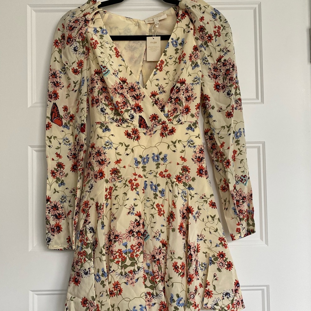 Maje 100% Silk Romper